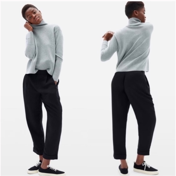 Everlane The Put Together Pleat Pant in Black - Picture 1 of 4